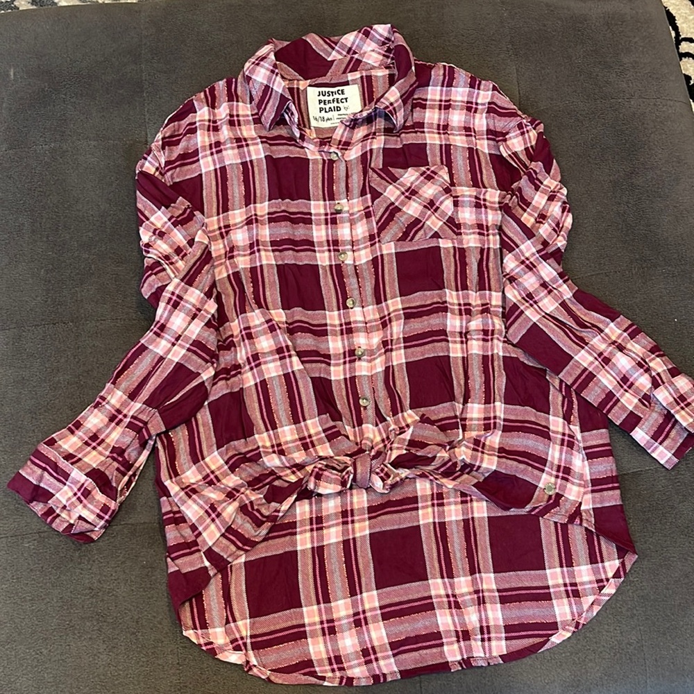 Justice Perfect Plaid
